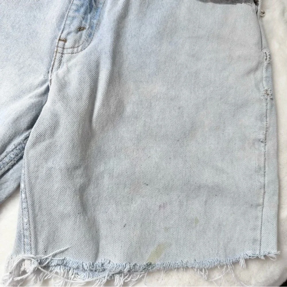 LEVI’S | Orange Tab Vintage Destroyed 560 Jean Shorts/Jorts Sz 29 Custom Cut Off - Picture 6 of 10